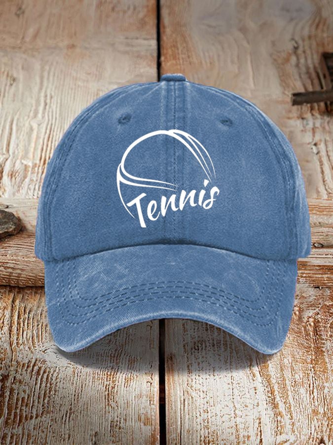Tennis Lover Printed Unisex Hat