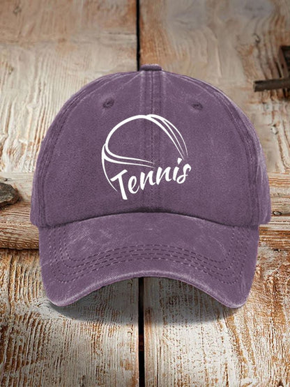 Tennis Lover Printed Unisex Hat