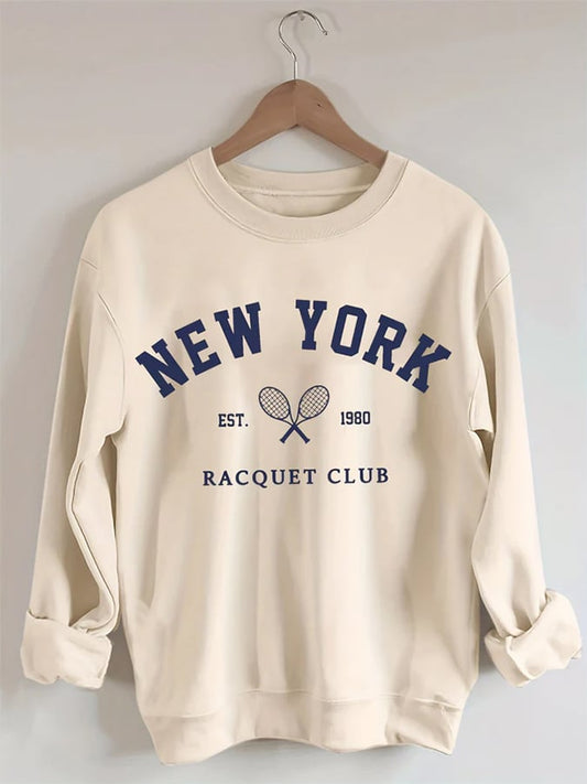 Women's New York Racquet Club Tennis Sweatshirt