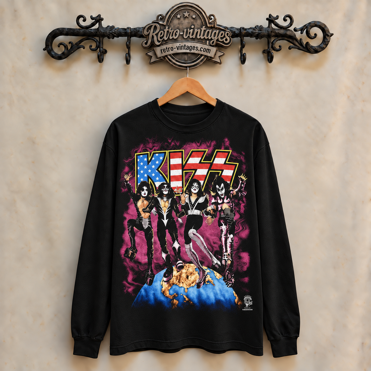 Vintage KISS Band Concert Sweatshirt