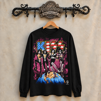 Vintage KISS Band Concert Sweatshirt
