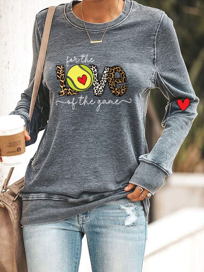 Women's Tennis Casual Sweatshirt