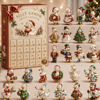 Duck 24-Day Advent Calendar – Christmas Countdown Collectible Figurines