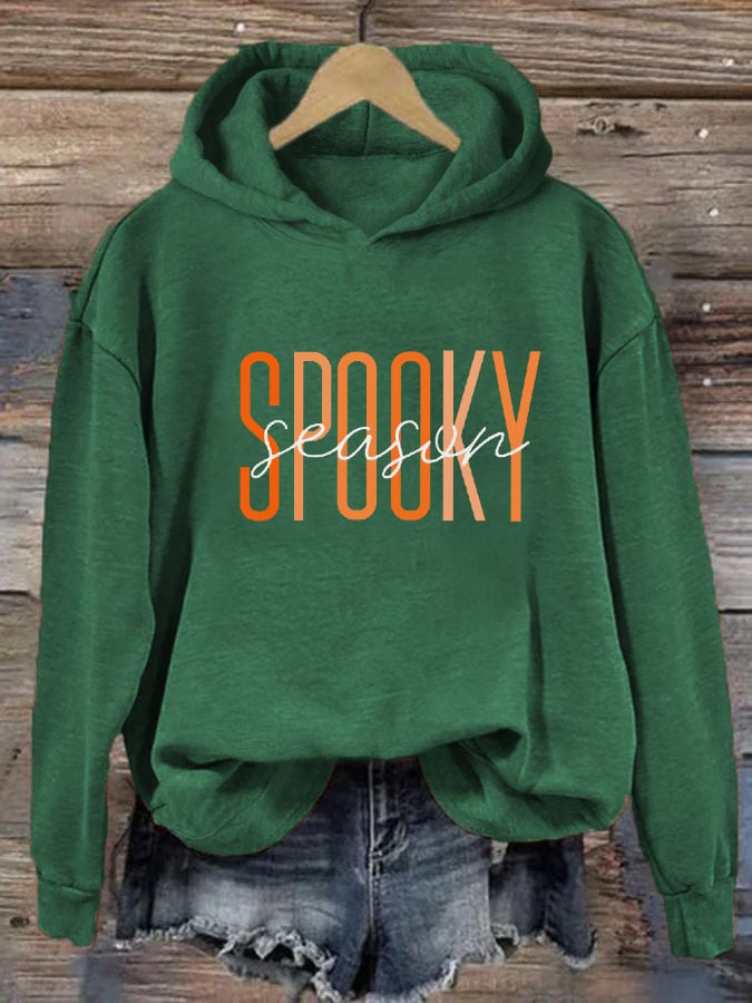 Women's Spooky Season Casual Hoodie