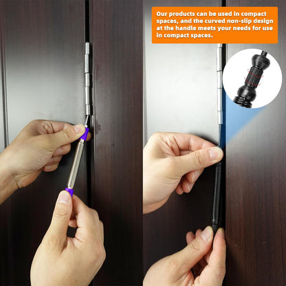 5-Piece Dual Head Nail Setter & Center Punch Set with Hinge Pin Remover, Spring-Loaded Design