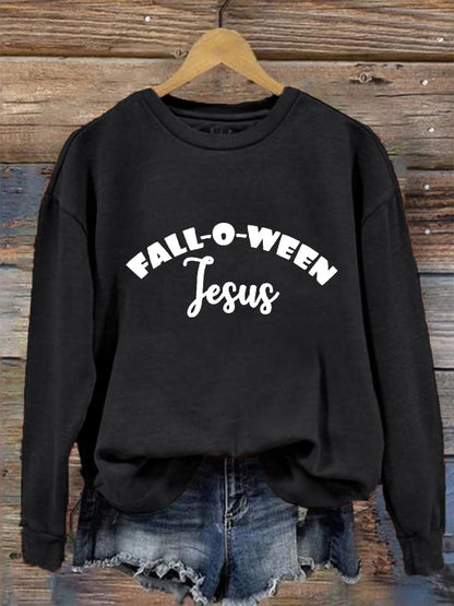 Women's Fall-o-Ween Jesus Sweatshirt