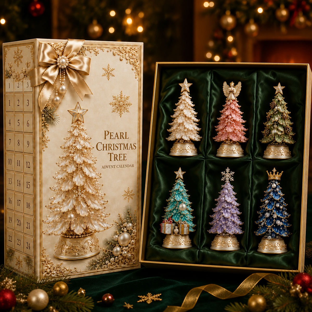 24-Day Christmas Tree Advent Calendar | Countdown Blind Box Gift