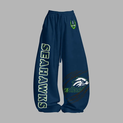 Seattle Seahawks Vintage Plush Hoodie set | NFL