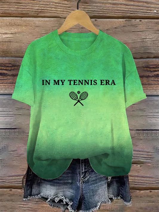 Women's In My Tennis Era Print T-Shirt