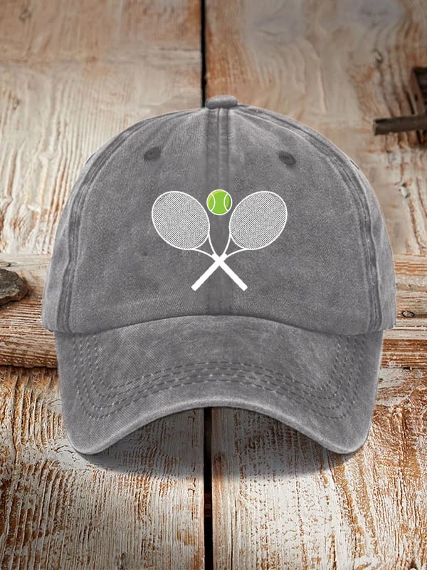 Tennis Lover Printed Unisex Hat