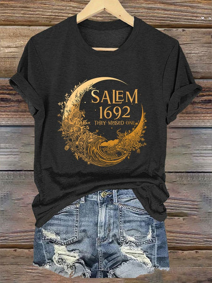 Women's Salem 1692 They Missed One Printed T-Shirt