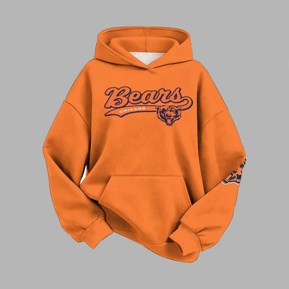 Chicago Bears Vintage Plush Hoodie set | NFL