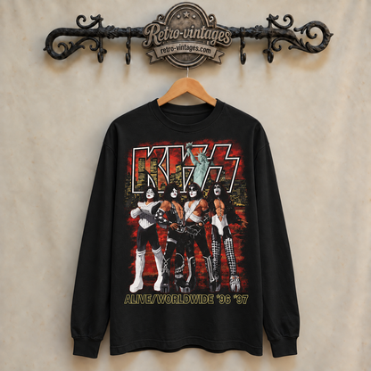 Vintage KISS Band Concert Sweatshirt