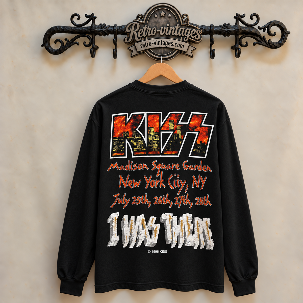 Vintage KISS Band Concert Sweatshirt