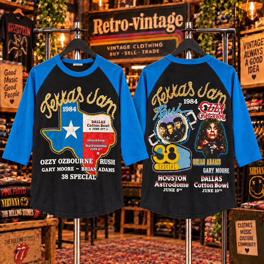 Texas World Music Festival Raglan T-Shirt