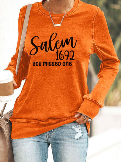 Women's Salem 1692 They Missed One Print Sweatshirt