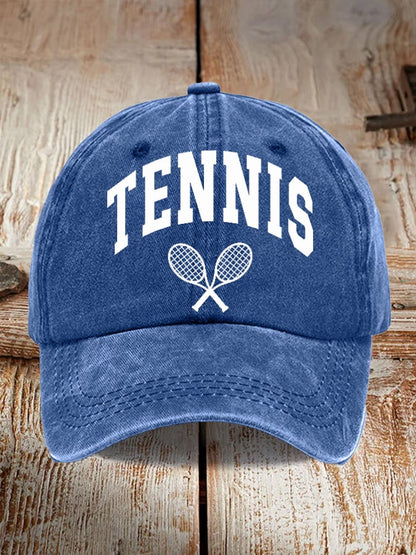 Tennis Printed Baseball Cap