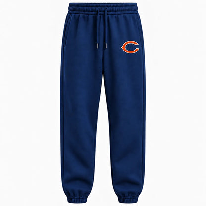 CHICAGO BEARS AIRY CLOUD FEEL OVERSIZED BACK GRAPHIC HOODIE