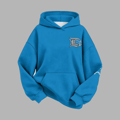 Detroit Lions Vintage Plush Hoodie set | NFL