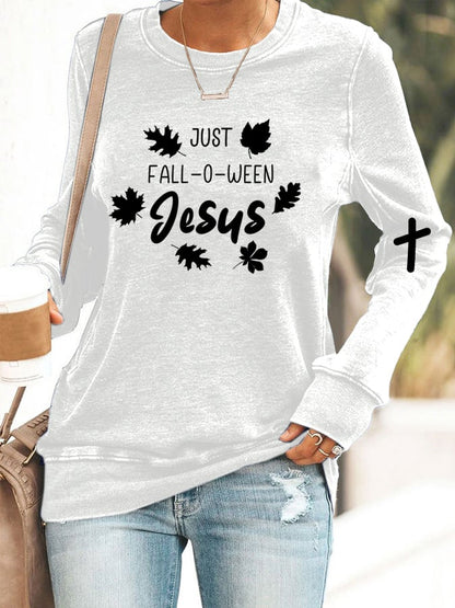 Women's Fall-o-Ween Jesus Sweatshirt