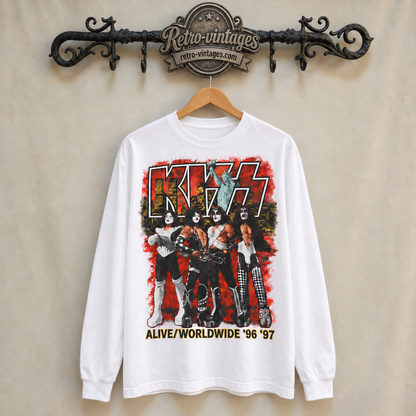 Vintage KISS Band Concert Sweatshirt