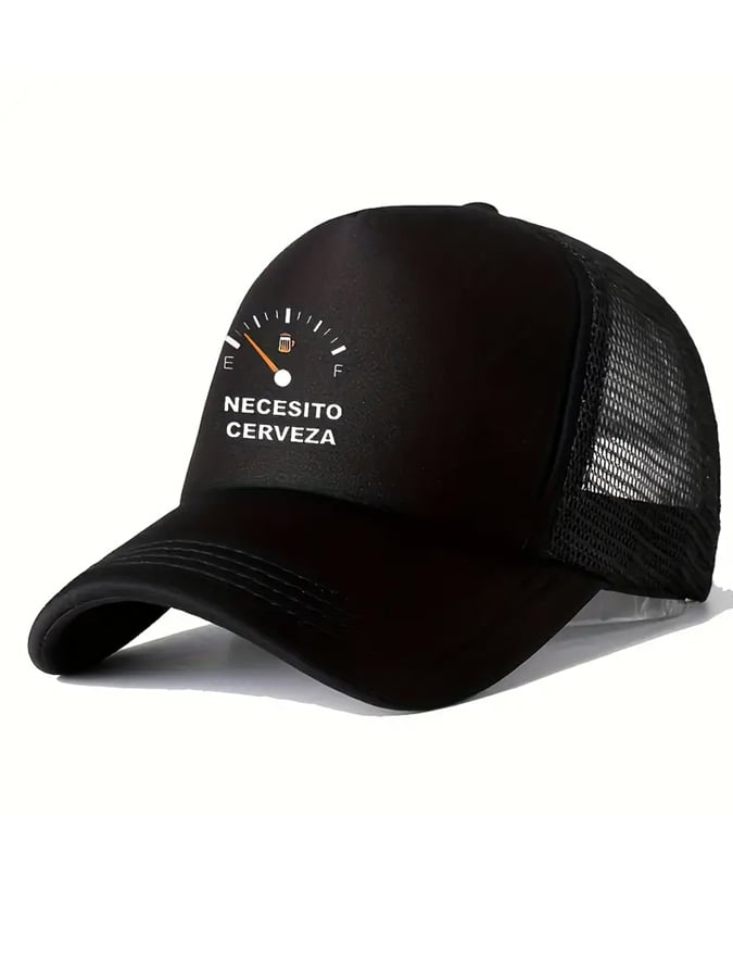 Unisex Oktoberfest Beer Print Printed Baseball Trucker Hat