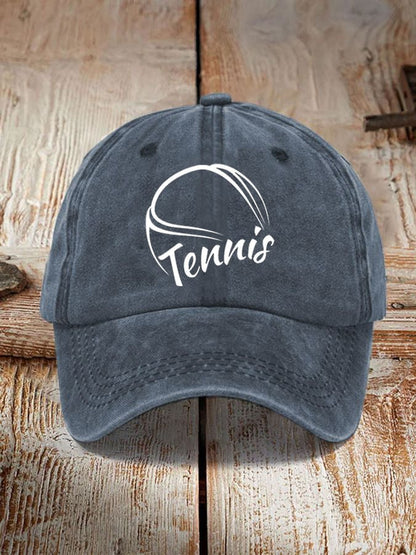 Tennis Lover Printed Unisex Hat