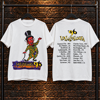 Vintage Lollapalooza Tour T-Shirt