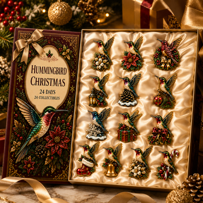 24-Day Advent Calendar Hummingbird Blind Box | Countdown Christmas Gift