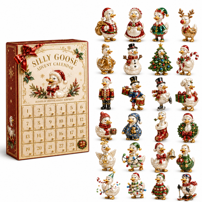 Duck 24-Day Advent Calendar – Christmas Countdown Collectible Figurines