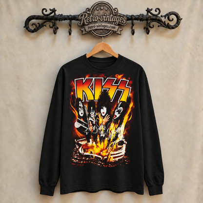 Vintage KISS Band Concert Sweatshirt