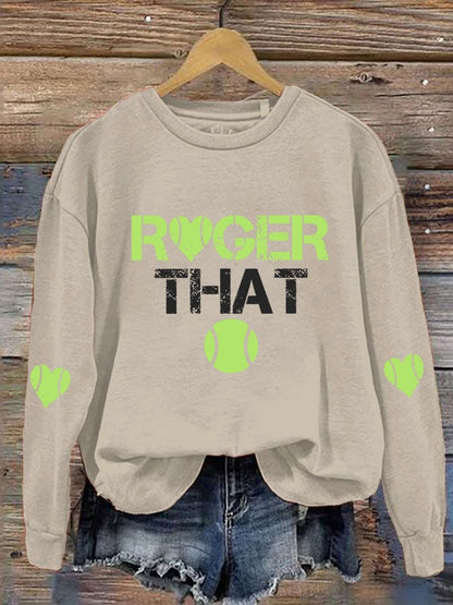 Women's Tennis casual sweatshirt