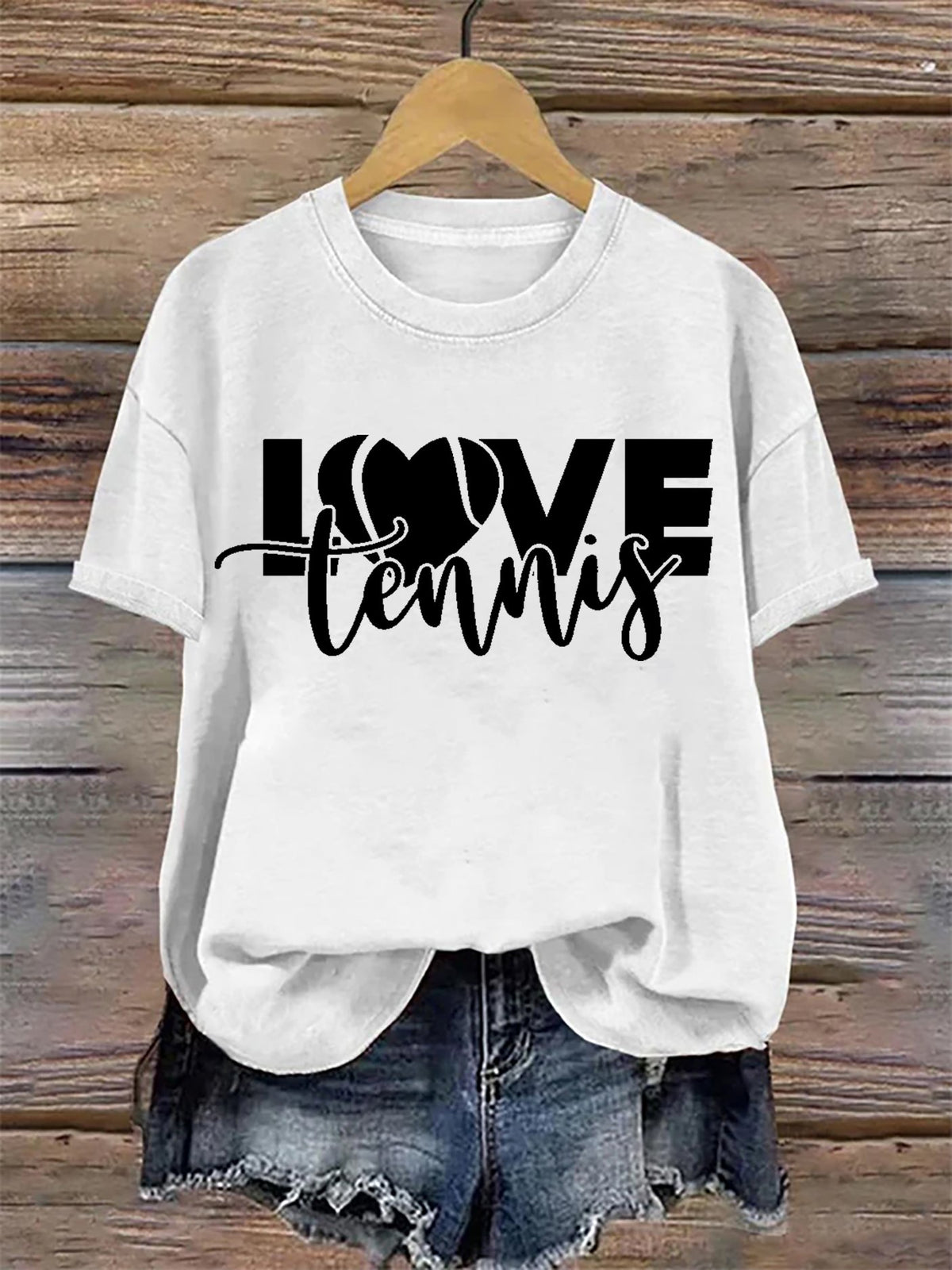 Women's Apres Tennis Print T-shirt