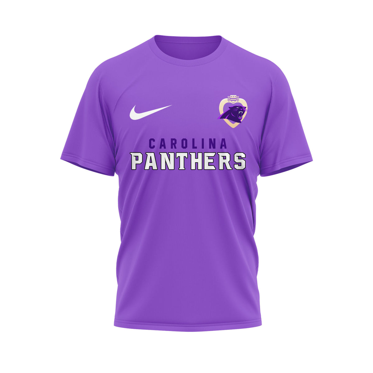 Carolina Panthers | Premium NFL Premium National Purple Heart Day 3D Shirt HI