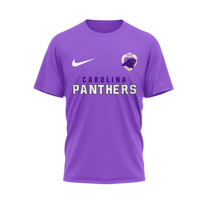 Carolina Panthers | Premium NFL Premium National Purple Heart Day 3D Shirt HI