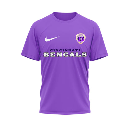 Cincinnati Bengals | Premium NFL Premium National Purple Heart Day 3D Shirt HI