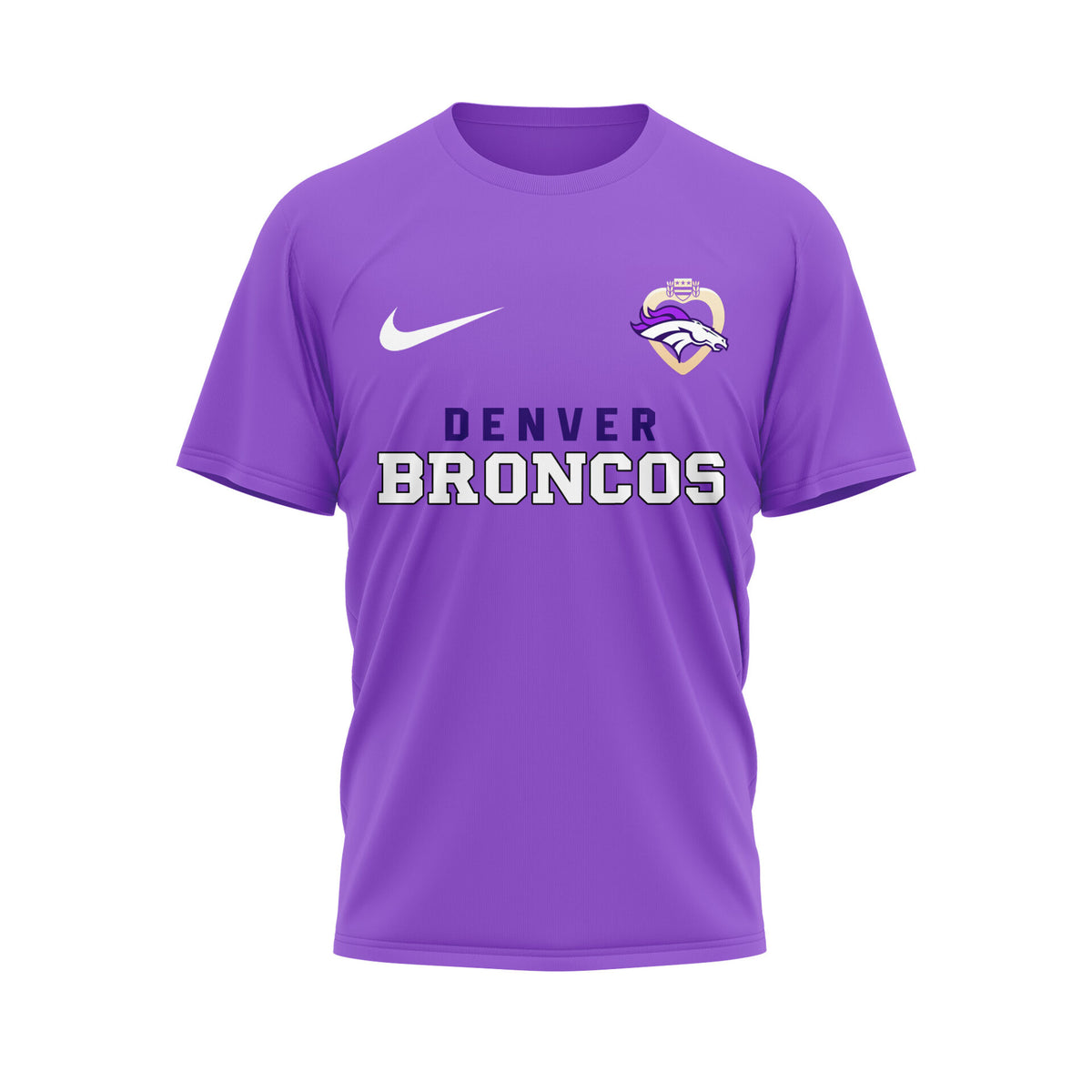 Denver Broncos | Premium NFL Premium National Purple Heart Day 3D Shirt HI