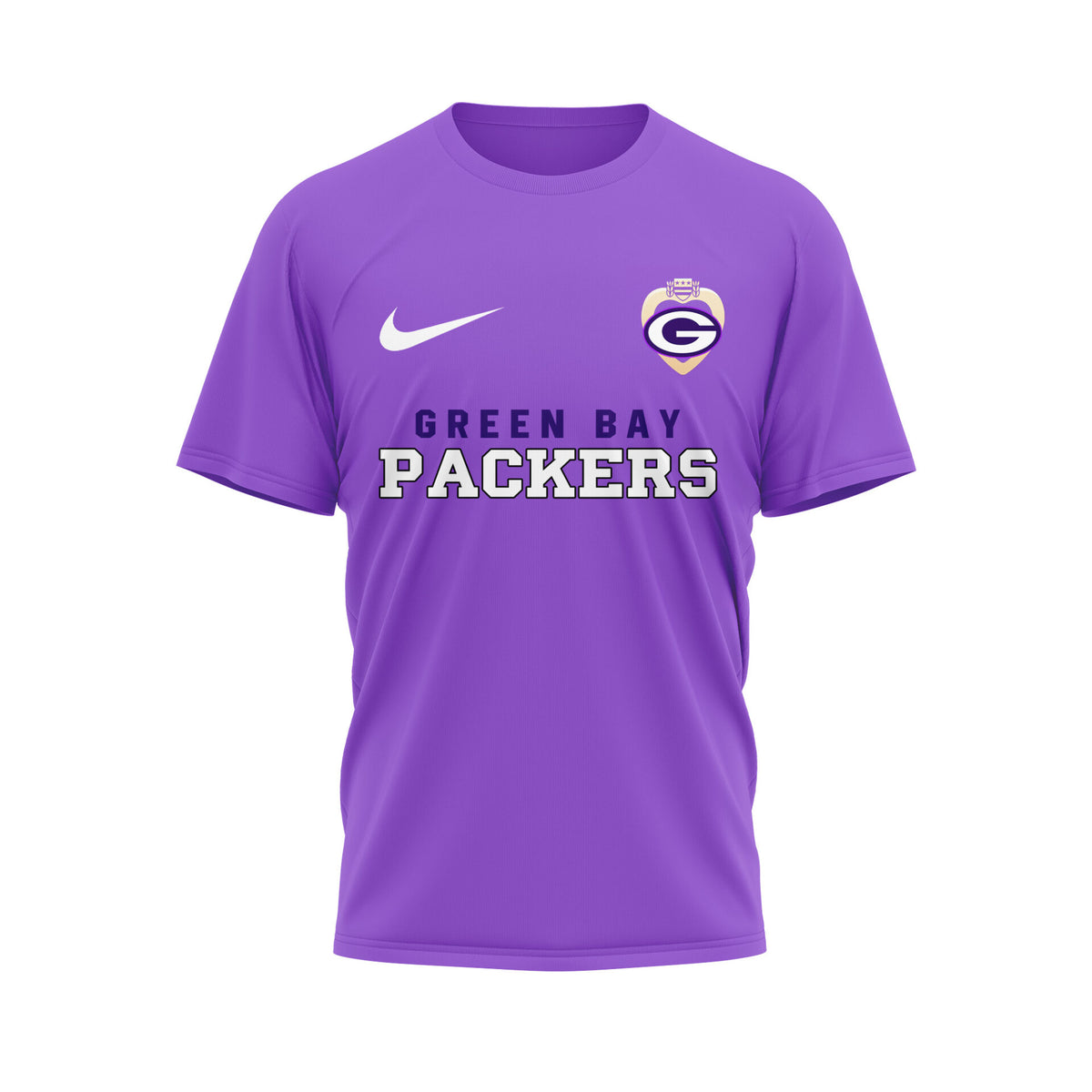 Green Bay Packers | Premium NFL Premium National Purple Heart Day 3D Shirt HI