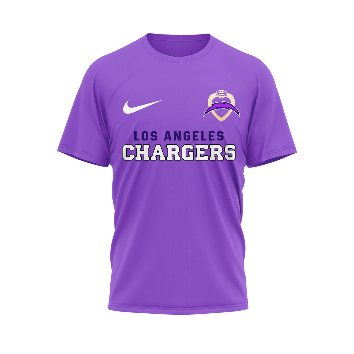 Los Angeles Chargers | Premium NFL Premium National Purple Heart Day 3D Shirt HI