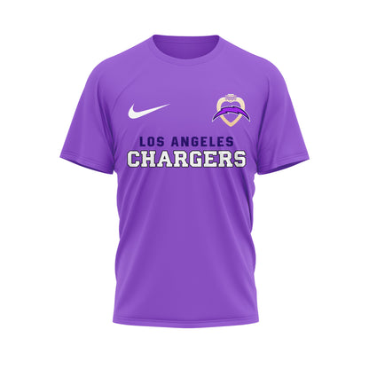 Los Angeles Chargers | Premium NFL Premium National Purple Heart Day 3D Shirt HI