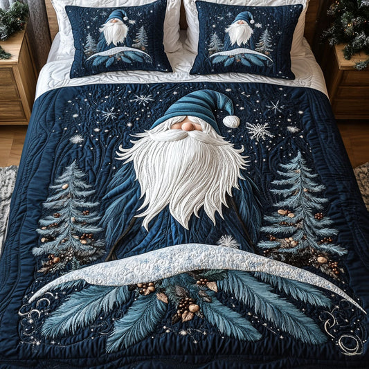 North Pole Nights 3-Piece Quilted Bedding Set NCU0PT2260