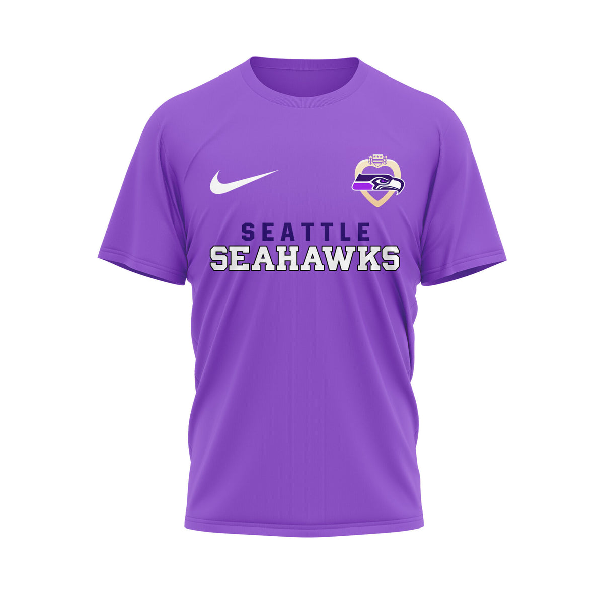 Seattle Seahawks | Premium NFL Premium National Purple Heart Day 3D Shirt HI