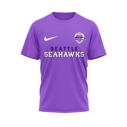 Seattle Seahawks | Premium NFL Premium National Purple Heart Day 3D Shirt HI
