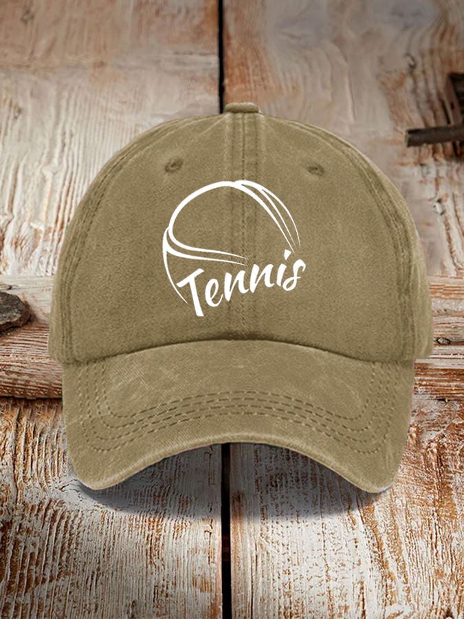 Tennis Lover Printed Unisex Hat