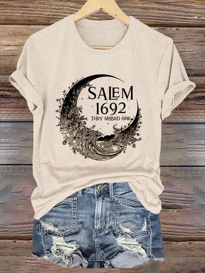 Women's Salem 1692 They Missed One Printed T-Shirt