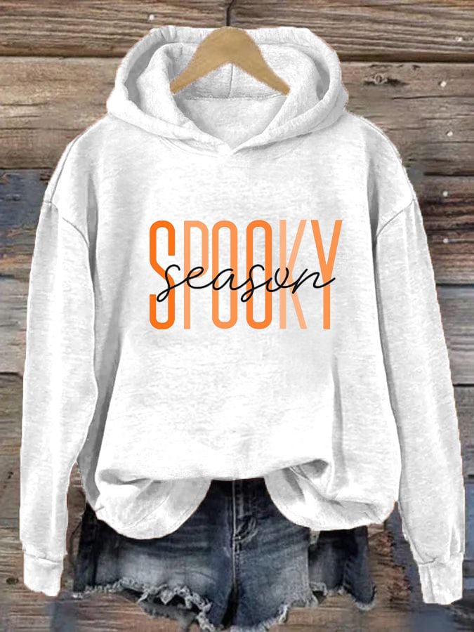 Women's Spooky Season Casual Hoodie