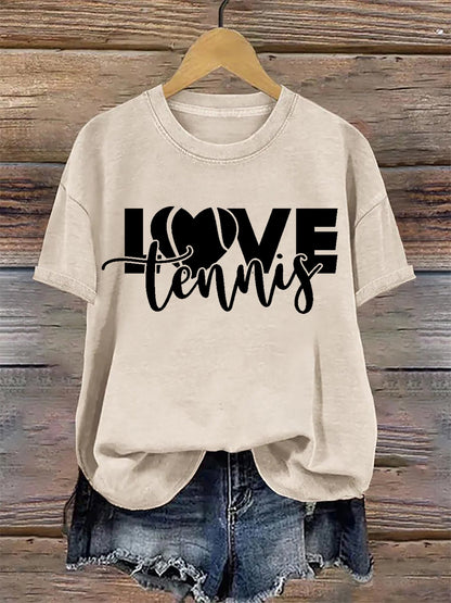 Women's Apres Tennis Print T-shirt