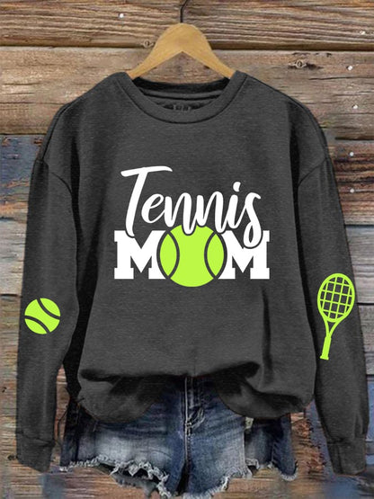 women's tennis mom sweatshirt
