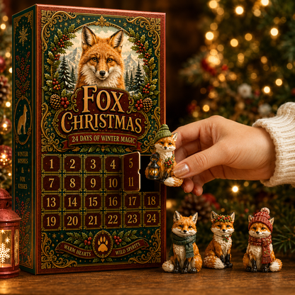 ✨24-Day Christmas Countdown Advent Calendar –Fox decoration