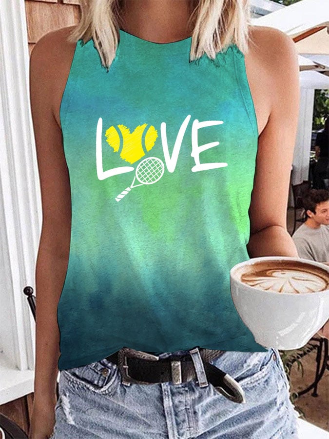 Women's Tennis Player Vest